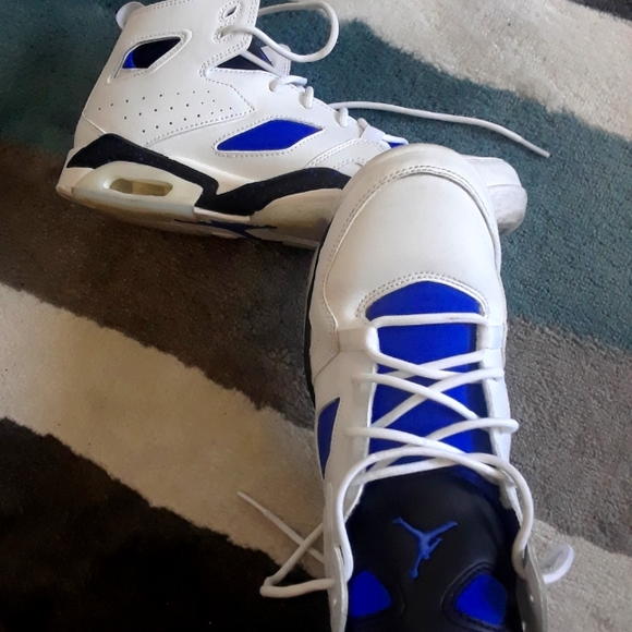 JORDAN FLIGHT CLUB 91 'WHITE HYPER ROYAL - Picture 2 of 5